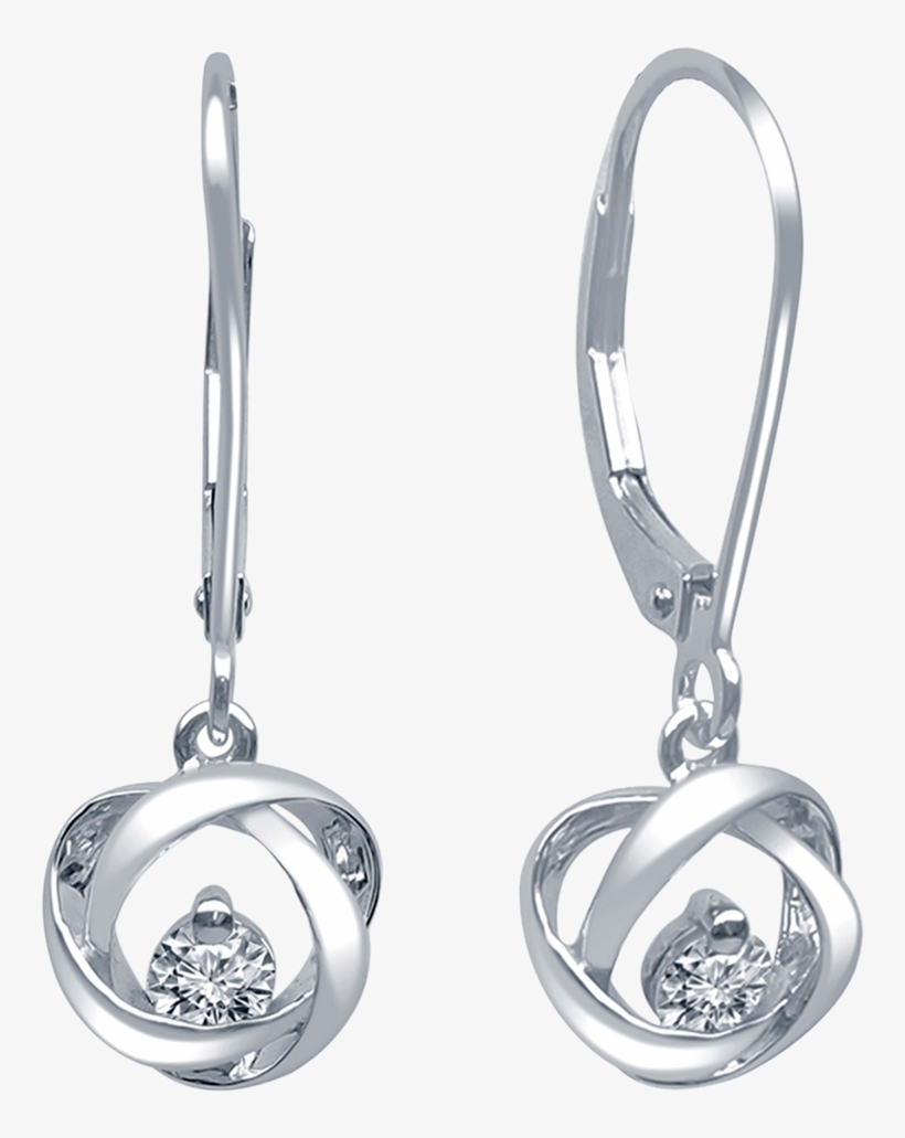 Sterling Silver Earrings From The "time & Eternity" - Northern Star Time And Eternity Diamond Earrings In, transparent png #2112018