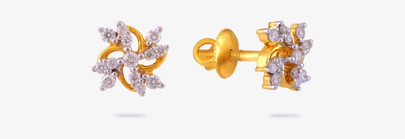 Diamond Earrings - Jah2vq - Earrings, transparent png #2112374