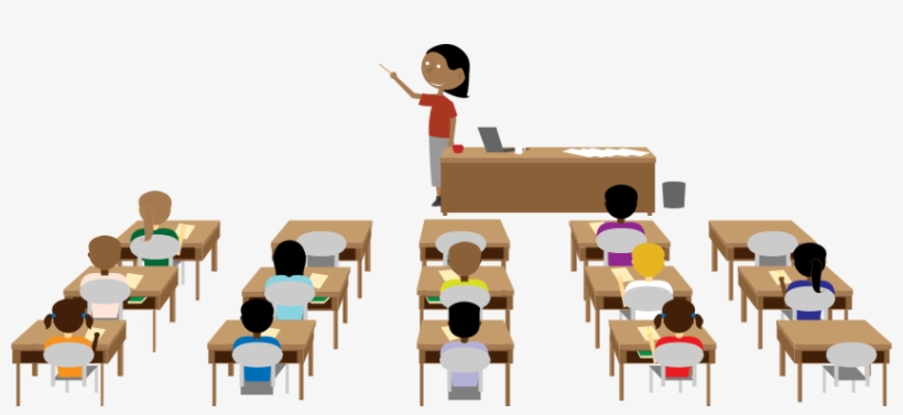 Policy In Your Classroom Banner Free Stock - Students In Class Png, transparent png #2112491
