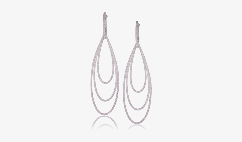 Diamond Earrings - Earrings, transparent png #2112636