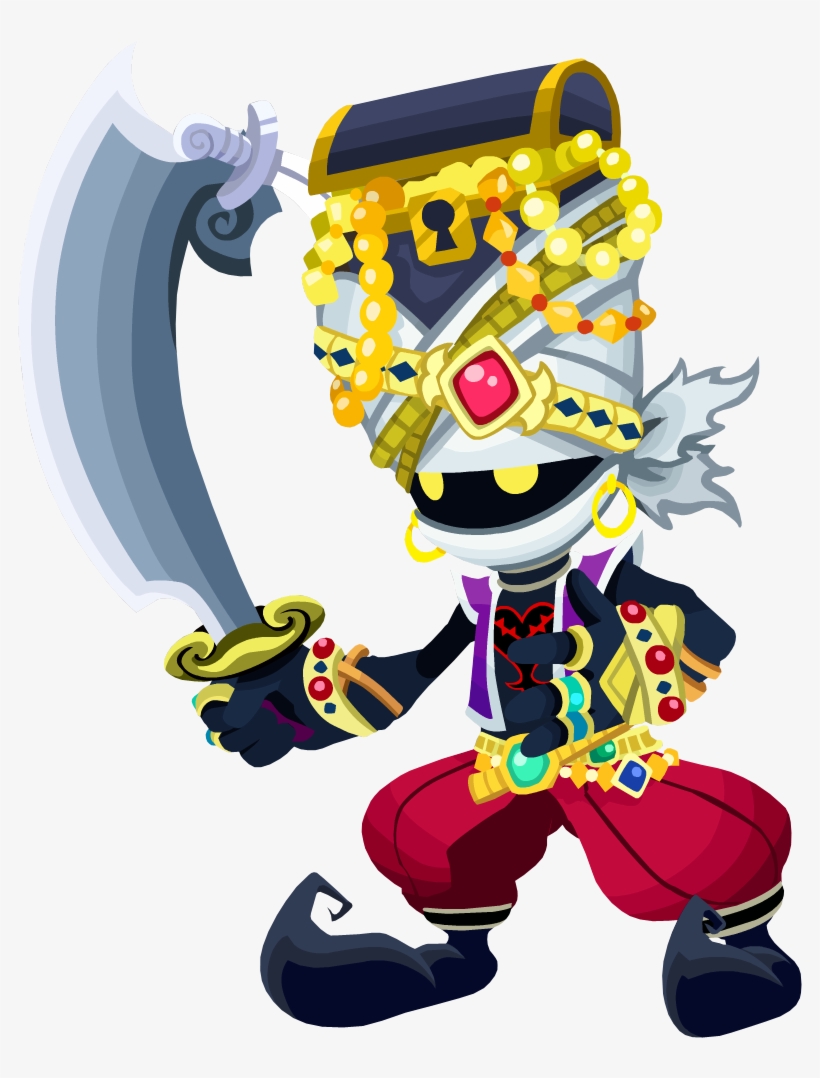 Khx Head Bandit - Kingdom Hearts Union X Heartless, transparent png #2112715