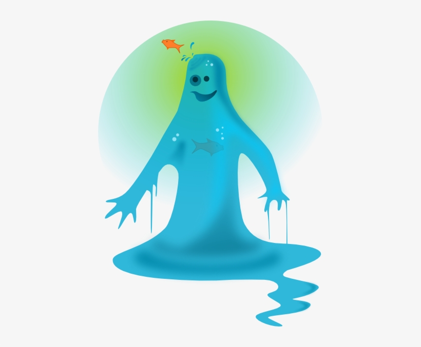 Free Vector Kablam Super Hero Water Clip Art - Water Superhero, transparent png #2112759