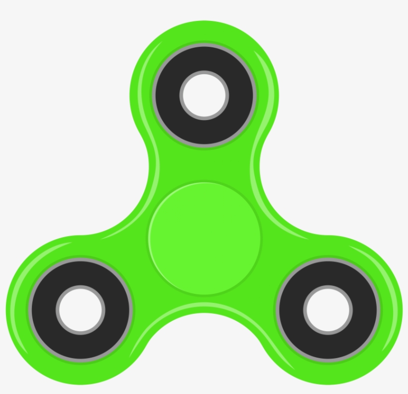 Free Png Spinner Green Png Images Transparent - Fidget Spinner Neon Green, transparent png #2112911