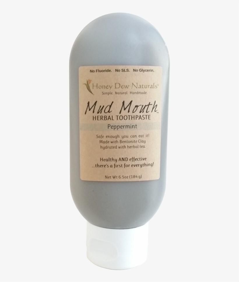 Peppermint Mud Mouth™ Herbal Toothpaste, transparent png #2113034