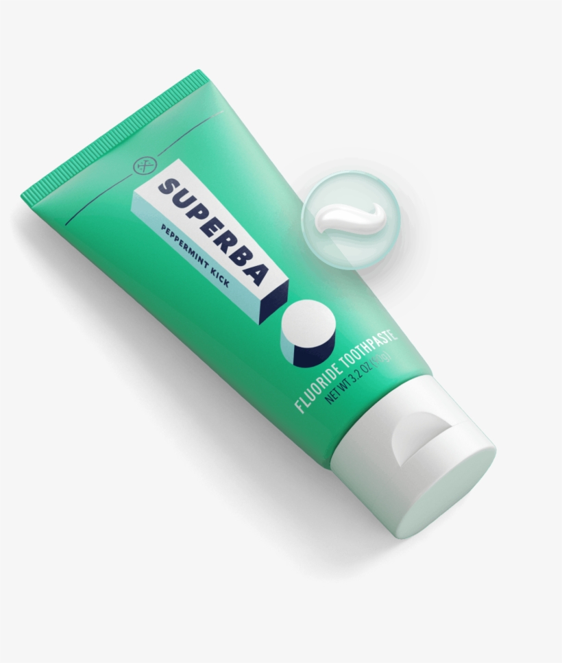 Peppermint Kick Toothpaste Travel - Toothpaste, transparent png #2113137