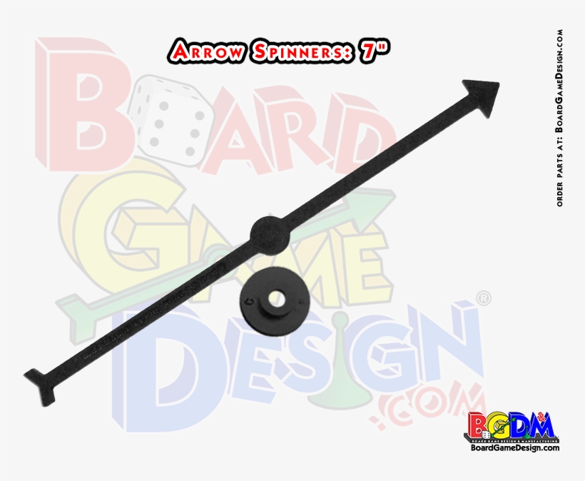 Game Spinner Arrows 7 Inches - Quad Fold Board Game, transparent png #2113544