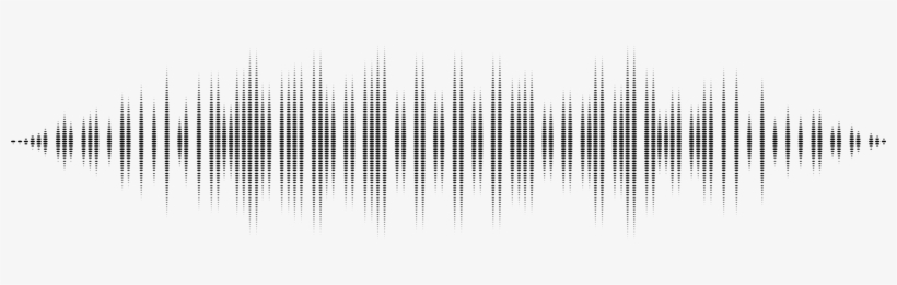 Wave Form Png Banner Library Library - Monochrome, transparent png #2113545