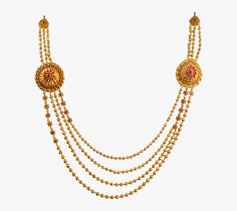 Png Gold Chain Designs - Kerala Gold Necklace Design, Transparent Png - vhv