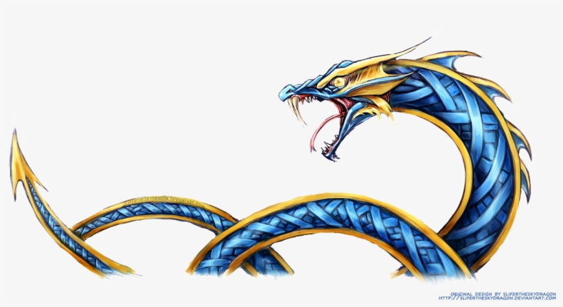 Pitch Black And A Nightmare By Slifertheskydragon On - Sea Serpent Transparent Background, transparent png #2114585