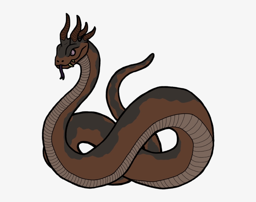 7 Serpents Horned Serpent - Horned Serpent, transparent png #2114606
