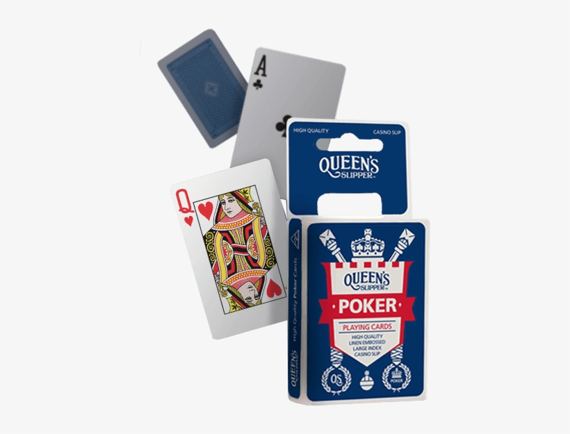 High Quality Playing Card Experience For Your Friends - Queens Slipper Favour Playing Cards Poker 1ea, transparent png #2114676