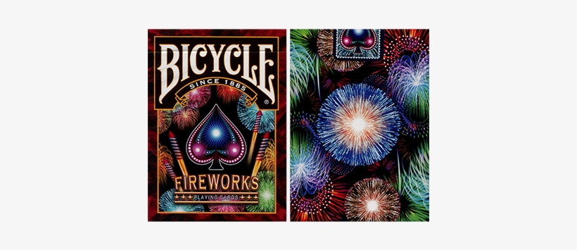 Bicycle Fireworks Playing Cards, transparent png #2114731