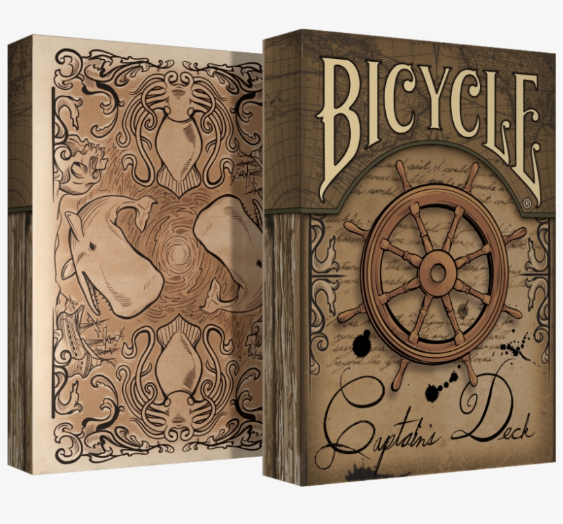 Bicycle Captains Deck Playing Cards - Bicycle Cards Captain Deck, transparent png #2114804