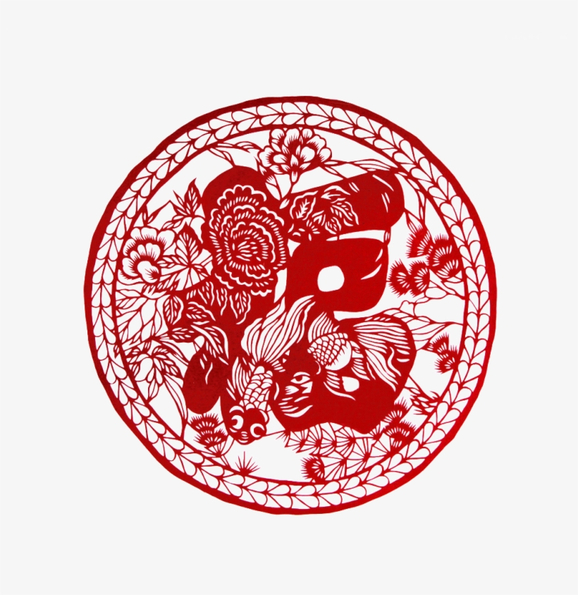 Chinese Paper Cut Style, transparent png #2115297