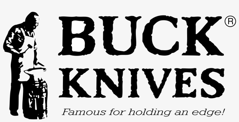Buck Knives Logo Png Transparent - Buck Knife Logo Black, transparent png #2115538