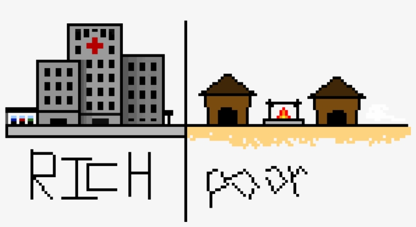 Rich And Poor - Illustration, transparent png #2115540