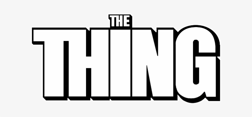 The Thing Logo - Thing Logo, transparent png #2115892
