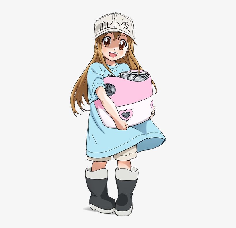 Platelet-0 - Cells At Work Characters, transparent png #2115958