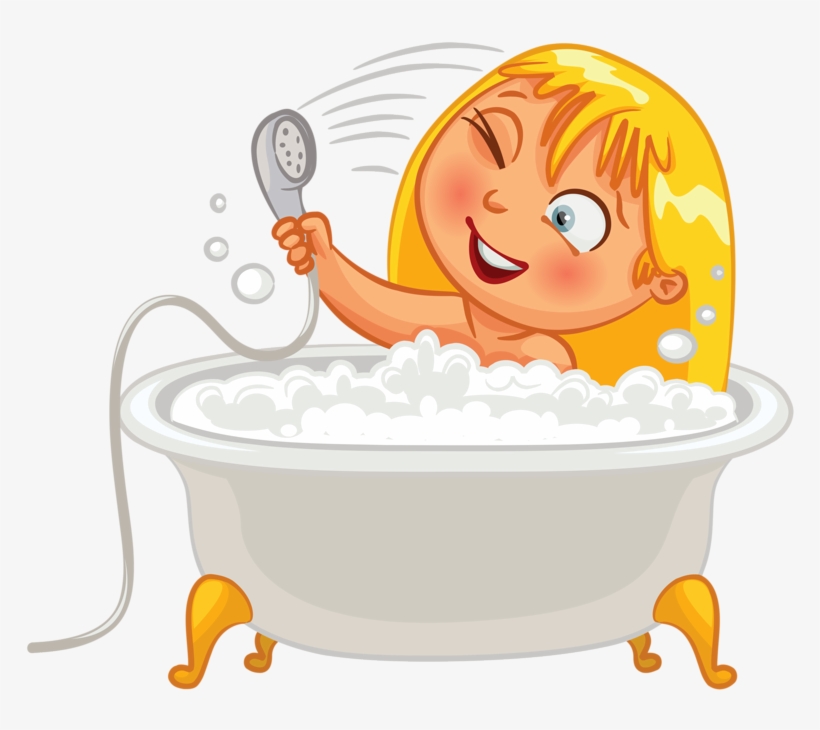 Clip Art Black And White Clip Art Kid Time Clock Pinterest - Bathing Clipart, transparent png #2116383