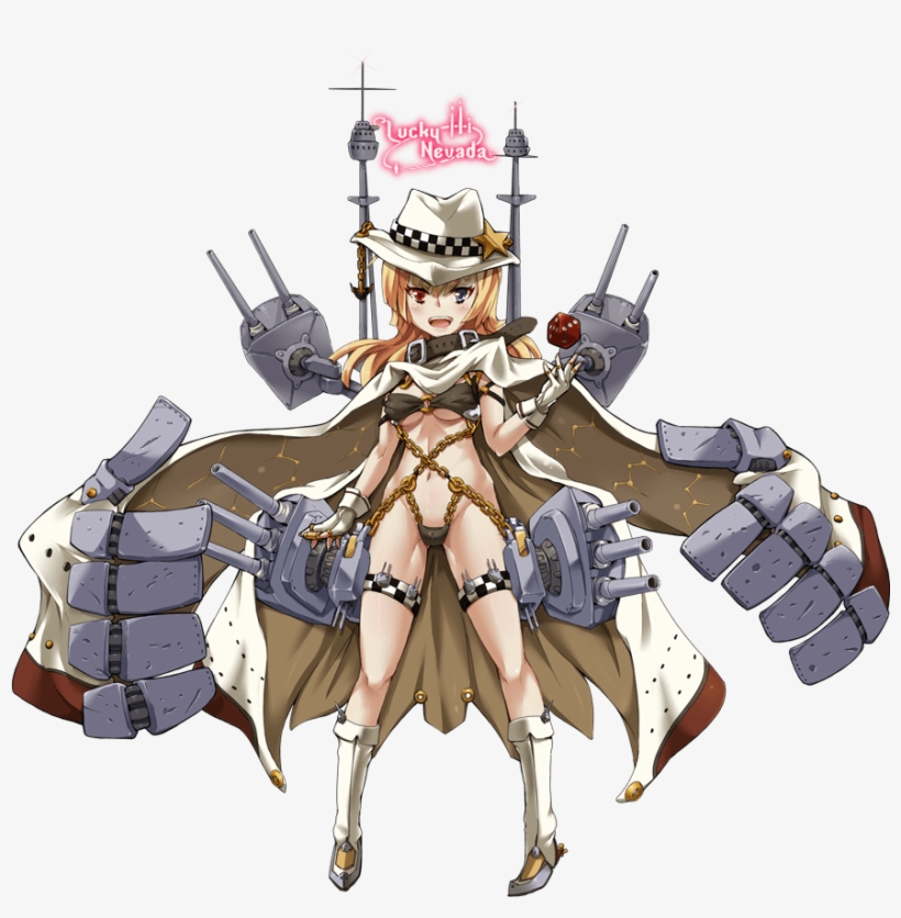 Nevada - Warship Girls Oklahoma, transparent png #2116770