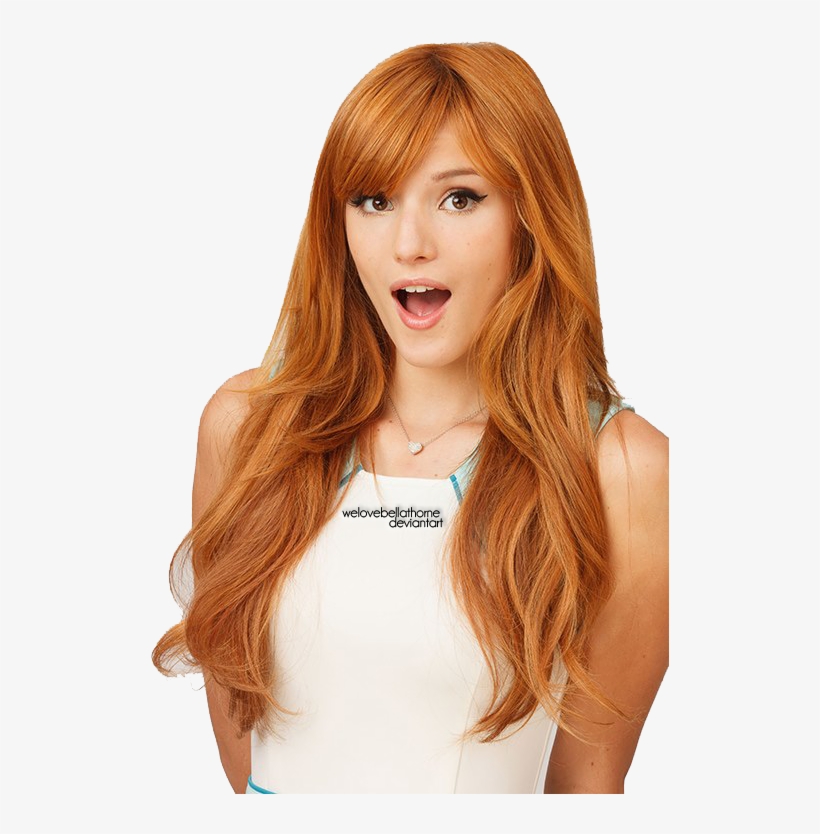 Bella Thorne Png 1 By Xxdreamsxxx-d6qkhgt - Bella Thorne Red Hair, transparent png #2117026