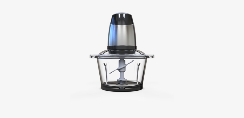 Powerful Mini Food Chopper ,2l Glass Chopper - Blender, transparent png #2117109