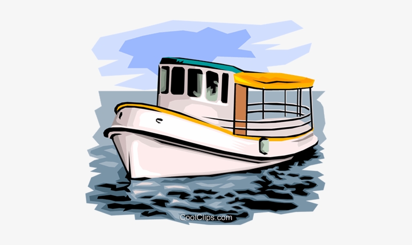 Fishing Boat Royalty Free Vector Clip Art Illustration - Fischerboot Clipart, transparent png #2117167