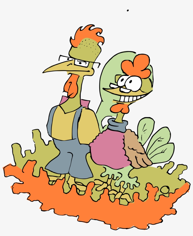 This Free Icons Png Design Of Hipster Chickens, transparent png #2117369