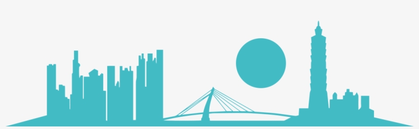Browse News And Interviews - Taipei Skyline Vector Free, transparent png #2117513
