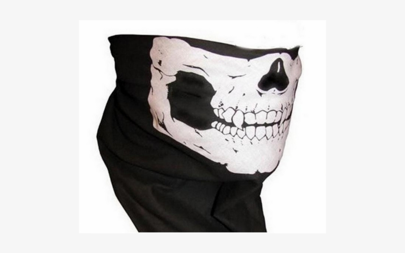 Motorcycle Skull Bandana Bike Helmet Neck Face Cover, transparent png #2117583