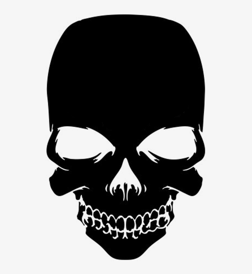 Skull Straight On Emblem Bo - Call Of Duty Skull Png, transparent png #2117609