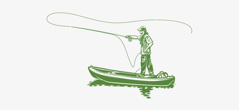 28 Collection Of Fisherman Boat Drawing - Fisherman On Boat Drawing, transparent png #2117741