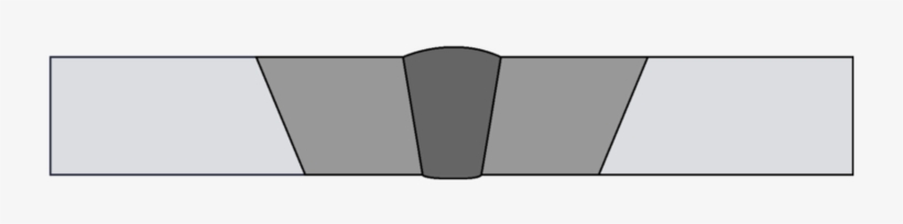 Welded Butt Joint X-section, transparent png #2117871