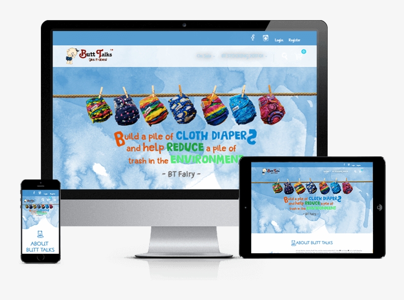 Butt Talks Mobile Responsive - Tablet Computer, transparent png #2117992