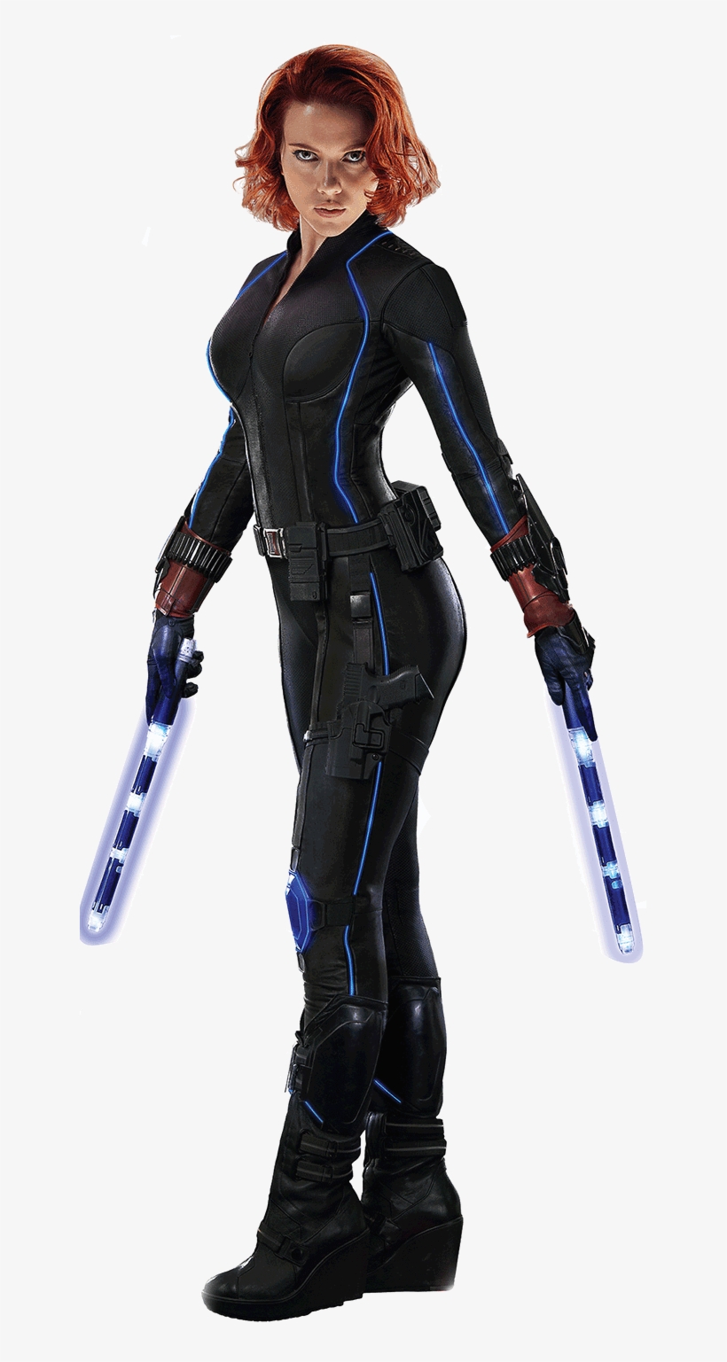 Black Widow Scarlett Johansson Png - Avengers Age Of Ultron Black Widow