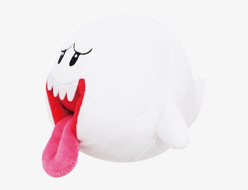 Sanei Super Mario All Star Collection 4" Ghost Boo, transparent png #2118599