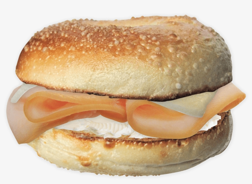Bragel Turkey Harvarti - Turkey Havarti Bagel, transparent png #2120387