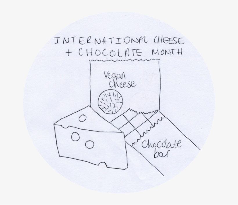 As A Huge Chocolate Fan I Was Pleased To Hear About - Sketch, transparent png #2120418