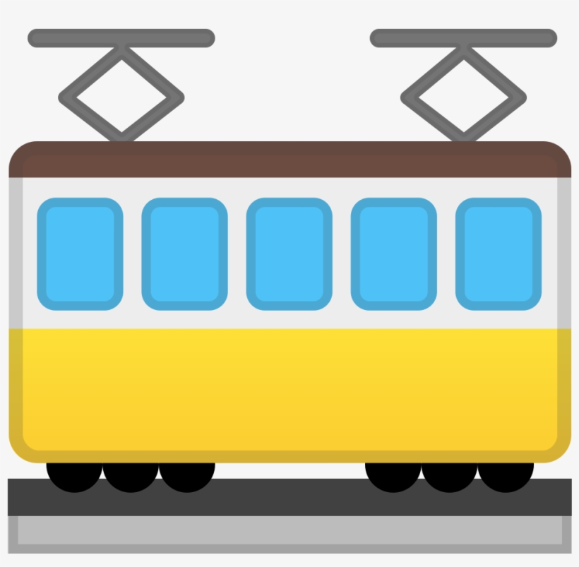 Download Svg Download Png - Tram Emoji, transparent png #2120563