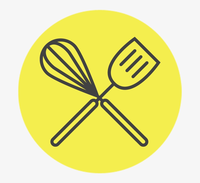 Whisk And Spatula - Circle, transparent png #2120996