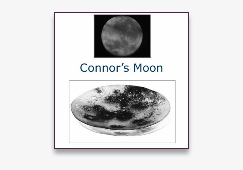 Connors Moon Glass Art Bowl - Glass, transparent png #2121033
