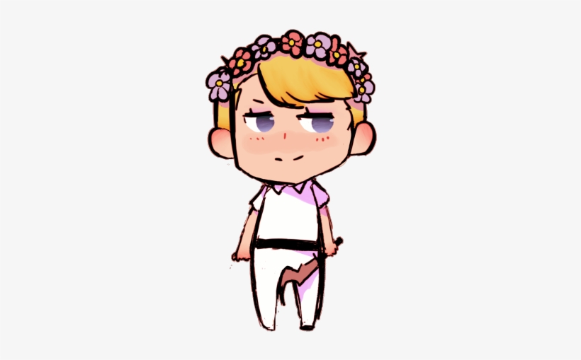 Local Cult Leader Wears Flower Crown By Cinnamon Roll - Flower, transparent png #2121276
