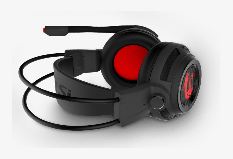 Ds502 Gamning Headset Is Comfortable On Your Head And - Msi Ds 502, transparent png #2121346