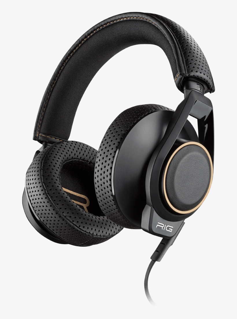 Plantronics Rig 600 Gaming Headset Review With Mic, transparent png #2121390