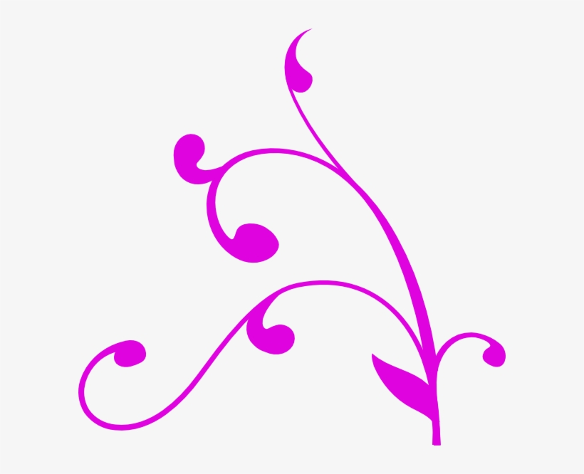 Decorative Corner Purple Clip Art - Transparent Background Tree Branch, transparent png #2121394