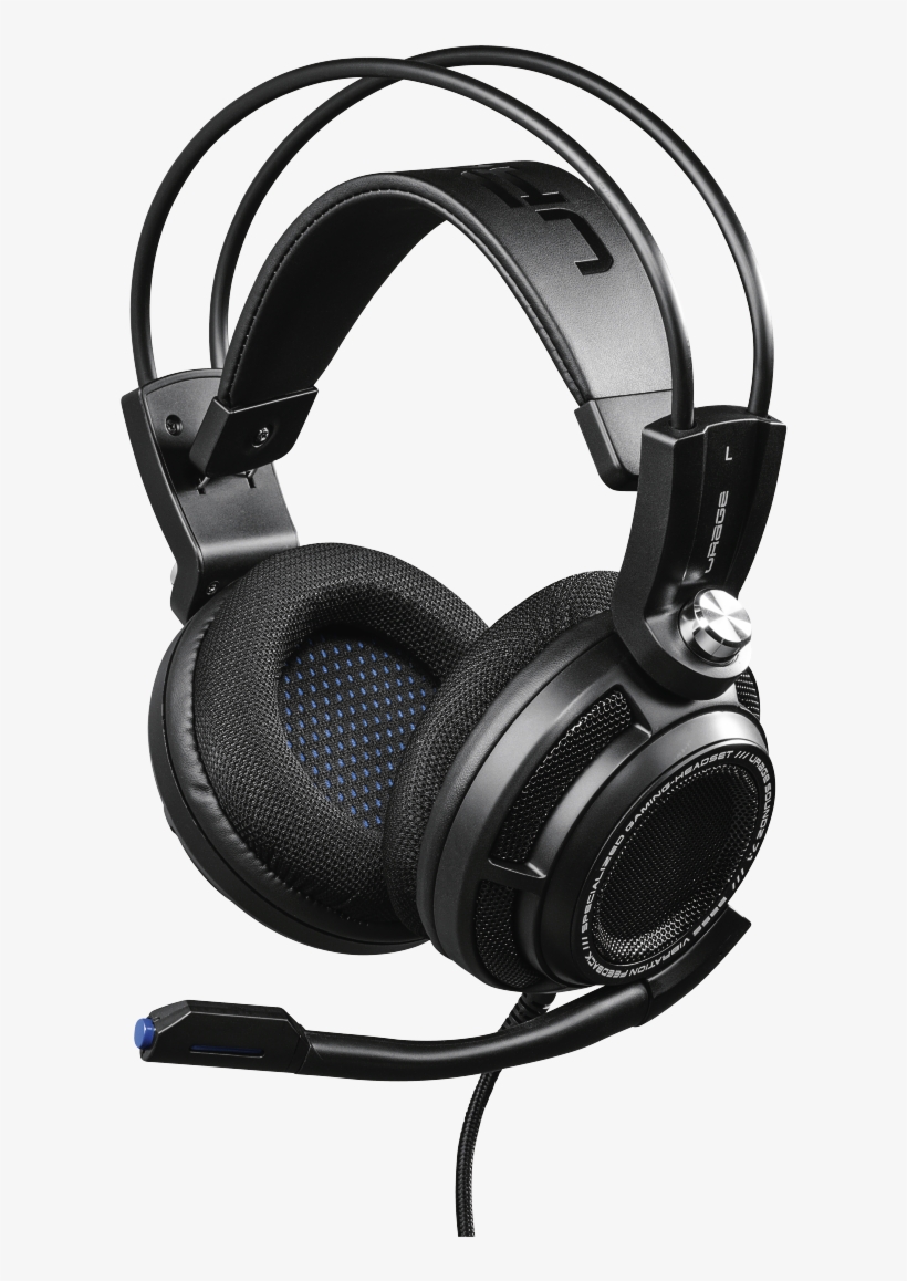 "urage Soundz - Urage Soundz 7.1 Gaming Headset, Black, transparent png #2121743