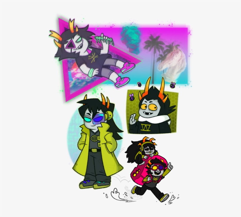So Just For Good Old Fun I Drew A Few Yellow Trolls~ - Hiveswap, transparent png #2121875