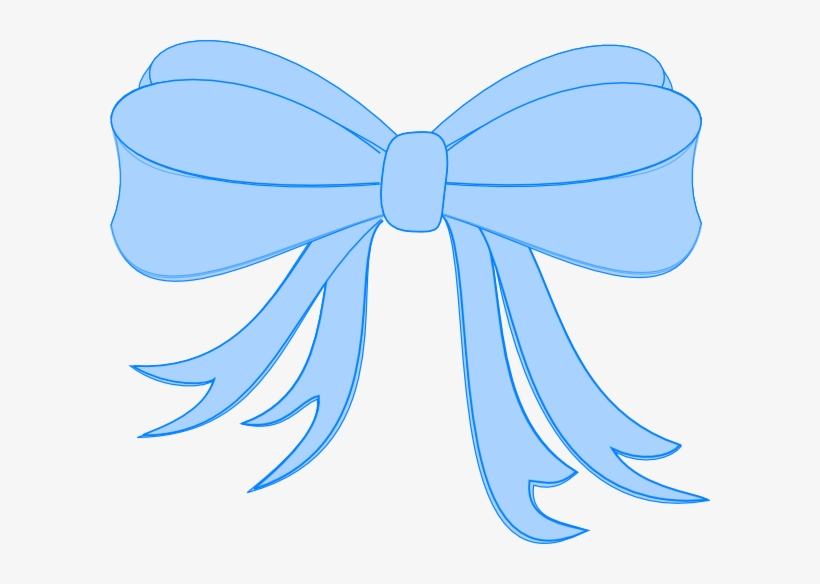 Baby Blue Ribbon Png - Free Transparent PNG Download - PNGkey