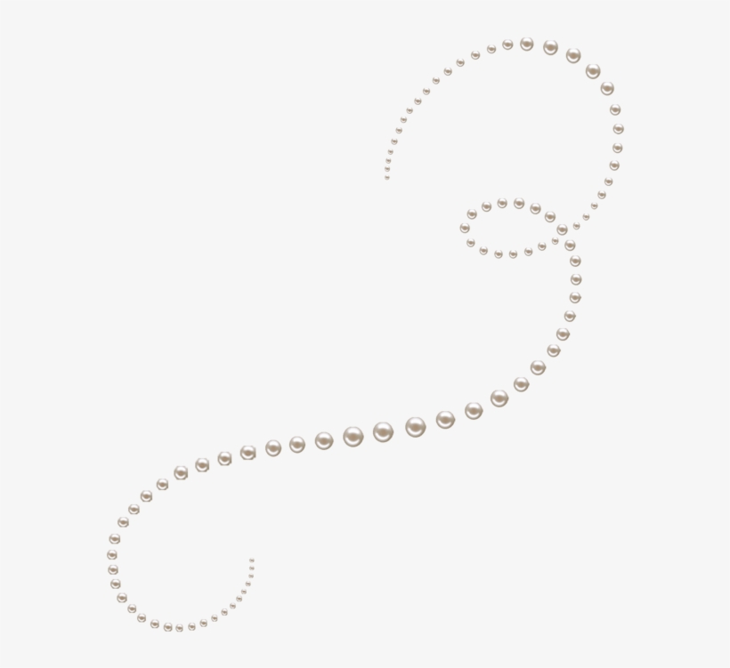 Lace And Pearls Clipart 2 By Jerry - String Of Pearls Png, transparent png #2122218