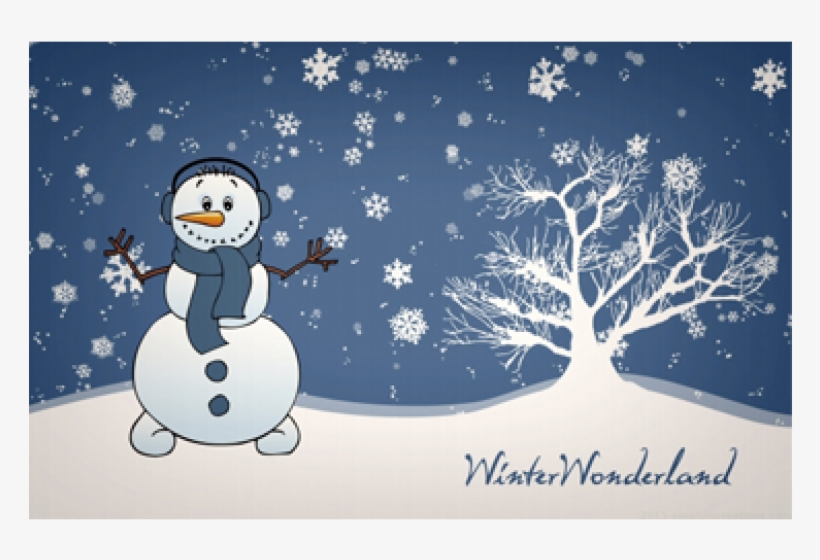 Winter Wonderland - Winter Wonderland Cartoon, transparent png #2123159